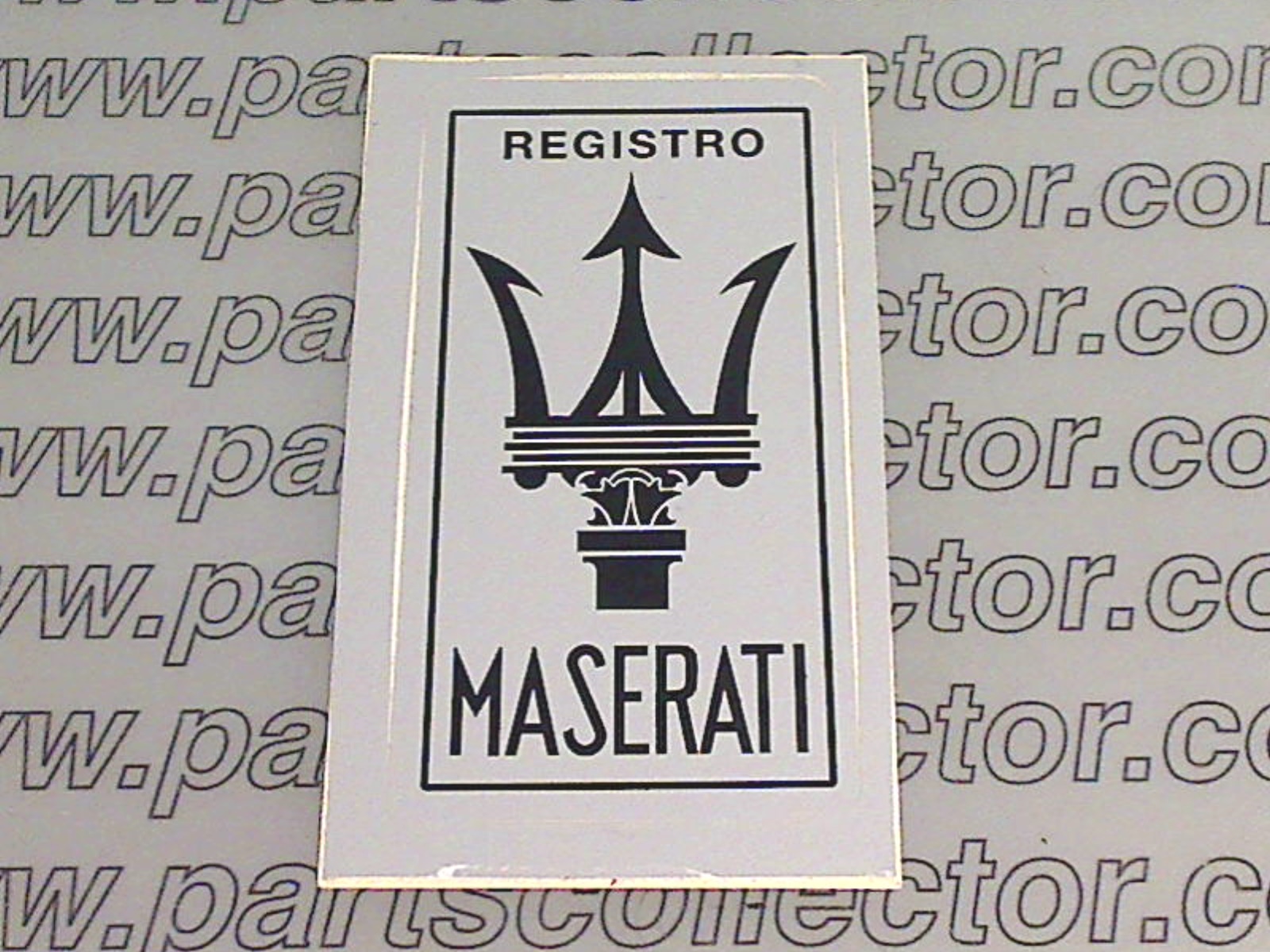 MASERATI STICKER